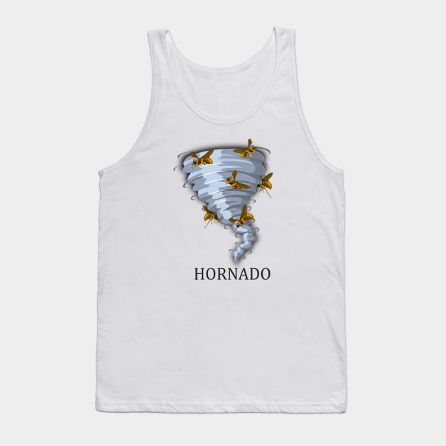 Murder Hornet Hornado Tank Top by ColorFlowCreations